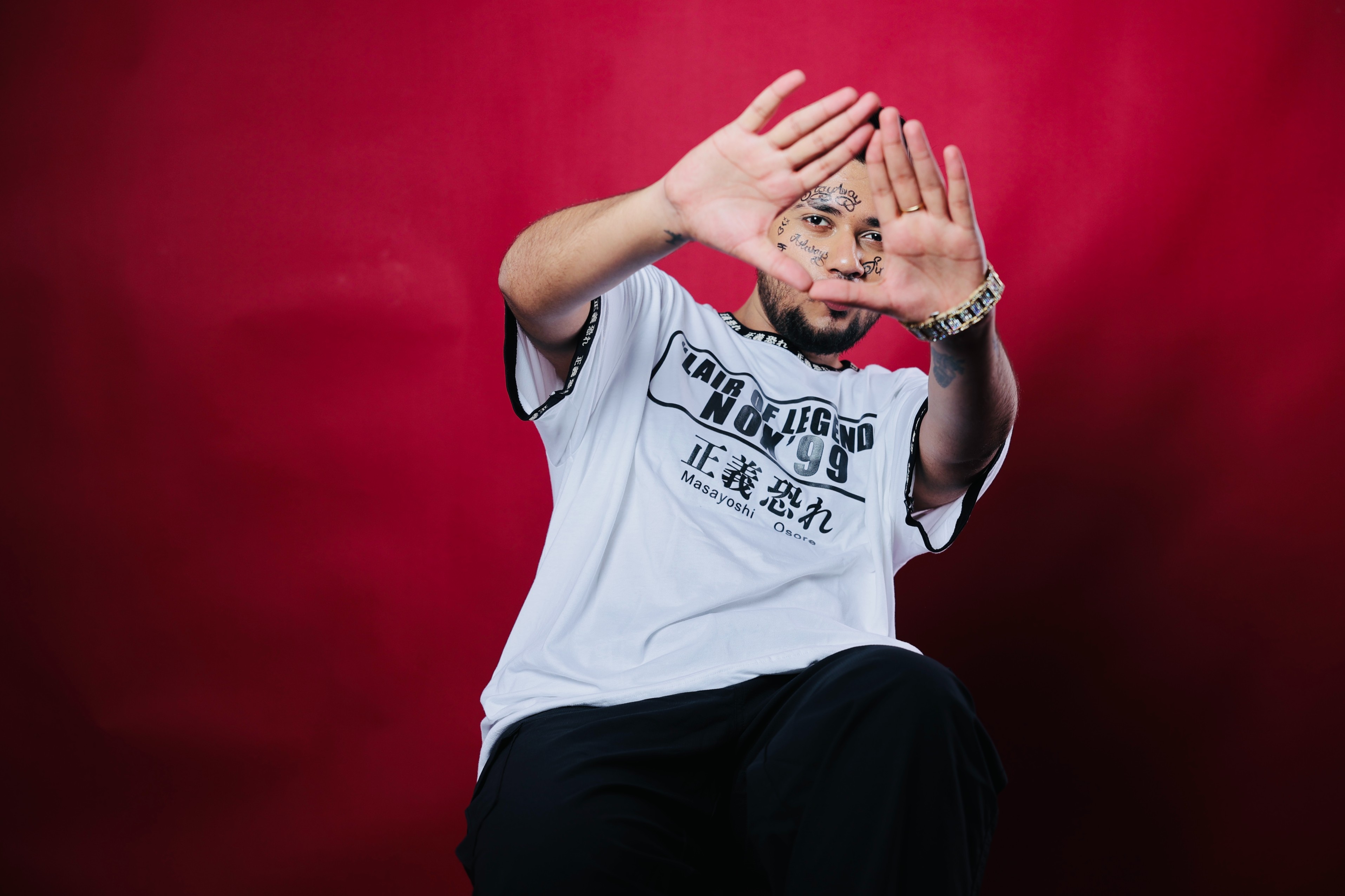 Aniruddha Mishra in studio